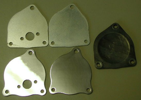 the plates