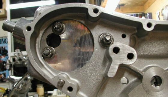 Plate on Engine