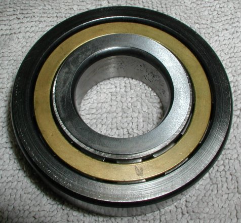 a shim on a bearing