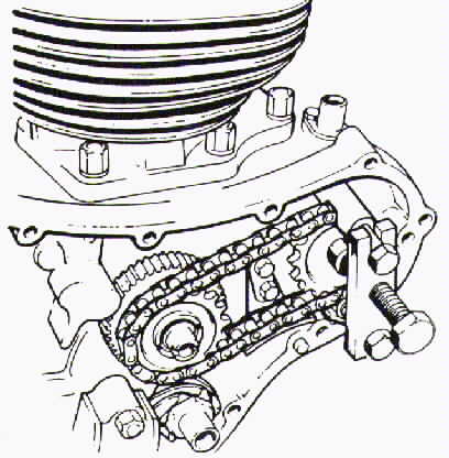 Puller in use