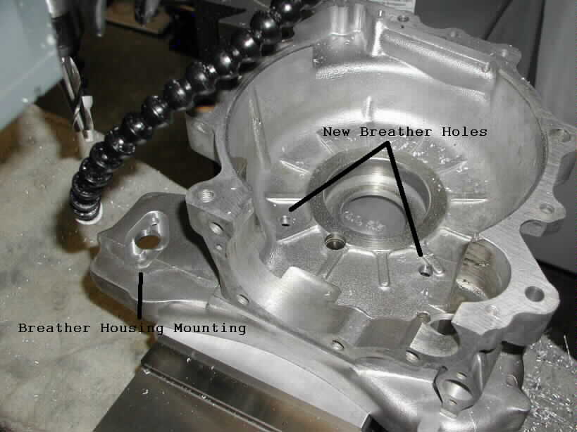 Case being milled