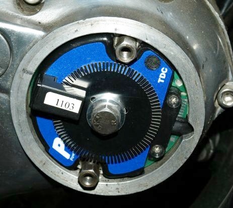 Encoder Disc installed