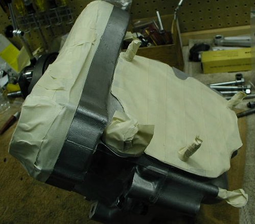 Taped Crank Case