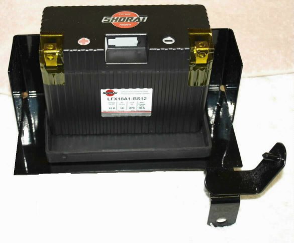 The 18 amp hour battery in the pre-MK3 battery box