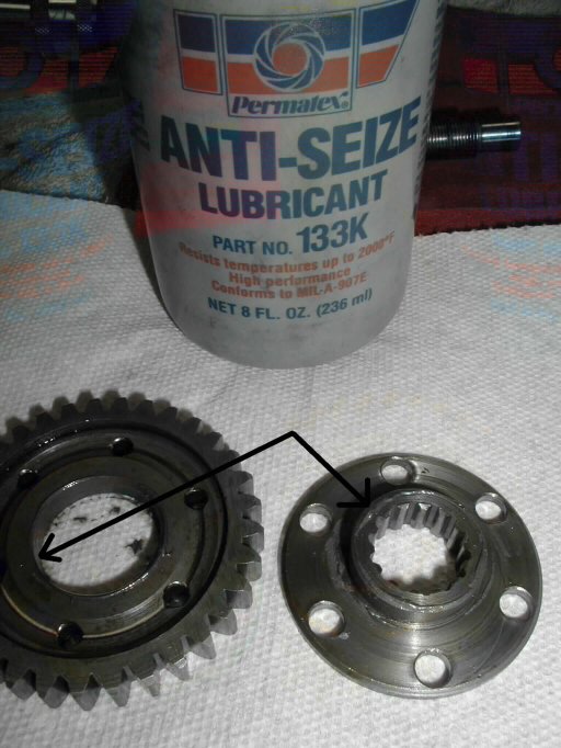 Apply anti-seize.