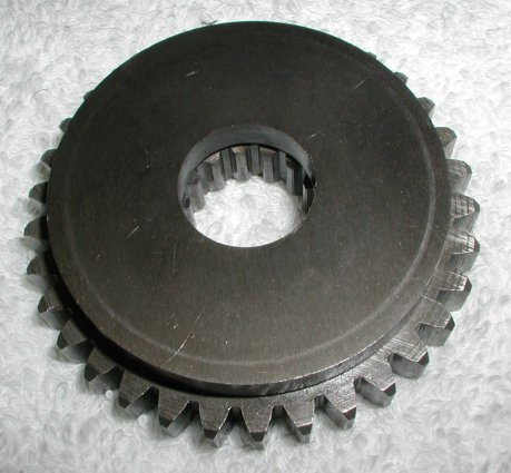 Place the thrust washer over the gear/carrier.