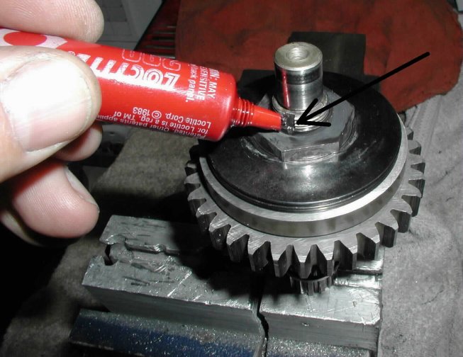 Loctite the nut.