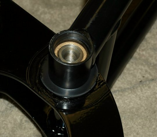 Bushings installed