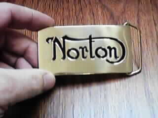 Norton Brass Buckle