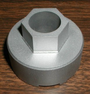 Top side of the socket
