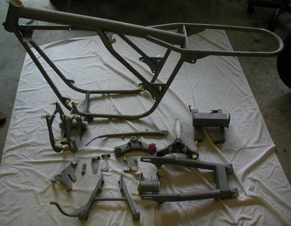 Parts to be coated