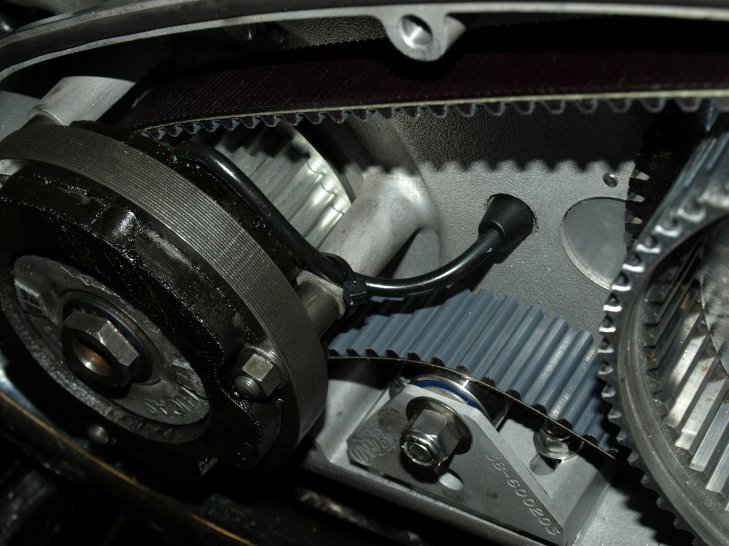 Alternator installed.