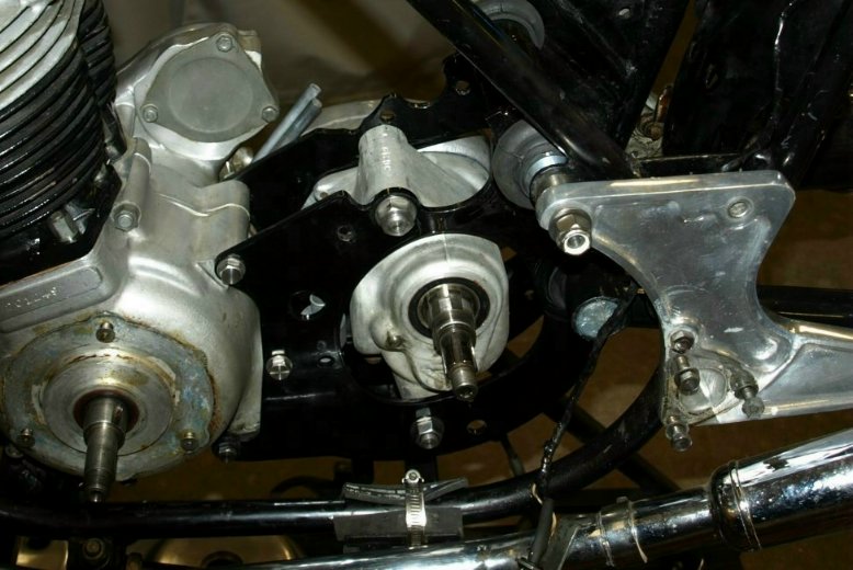 Ready for the starter installation