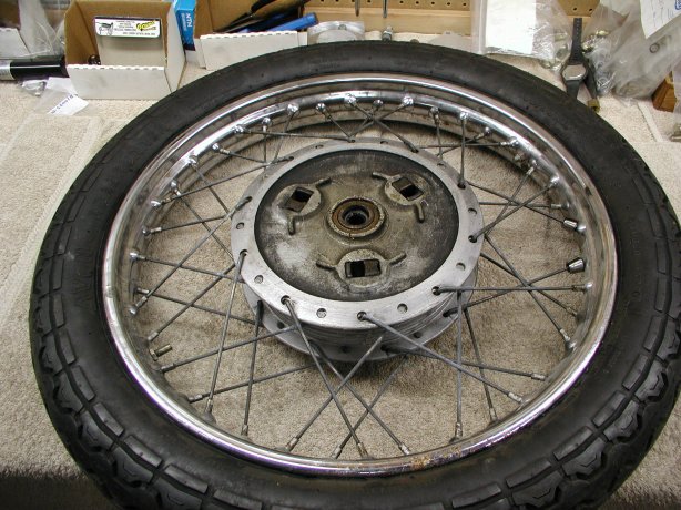 Commando Rear Drum, Drum Side