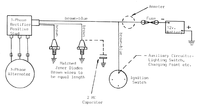 4 Wire Alternator Wiring Diagram